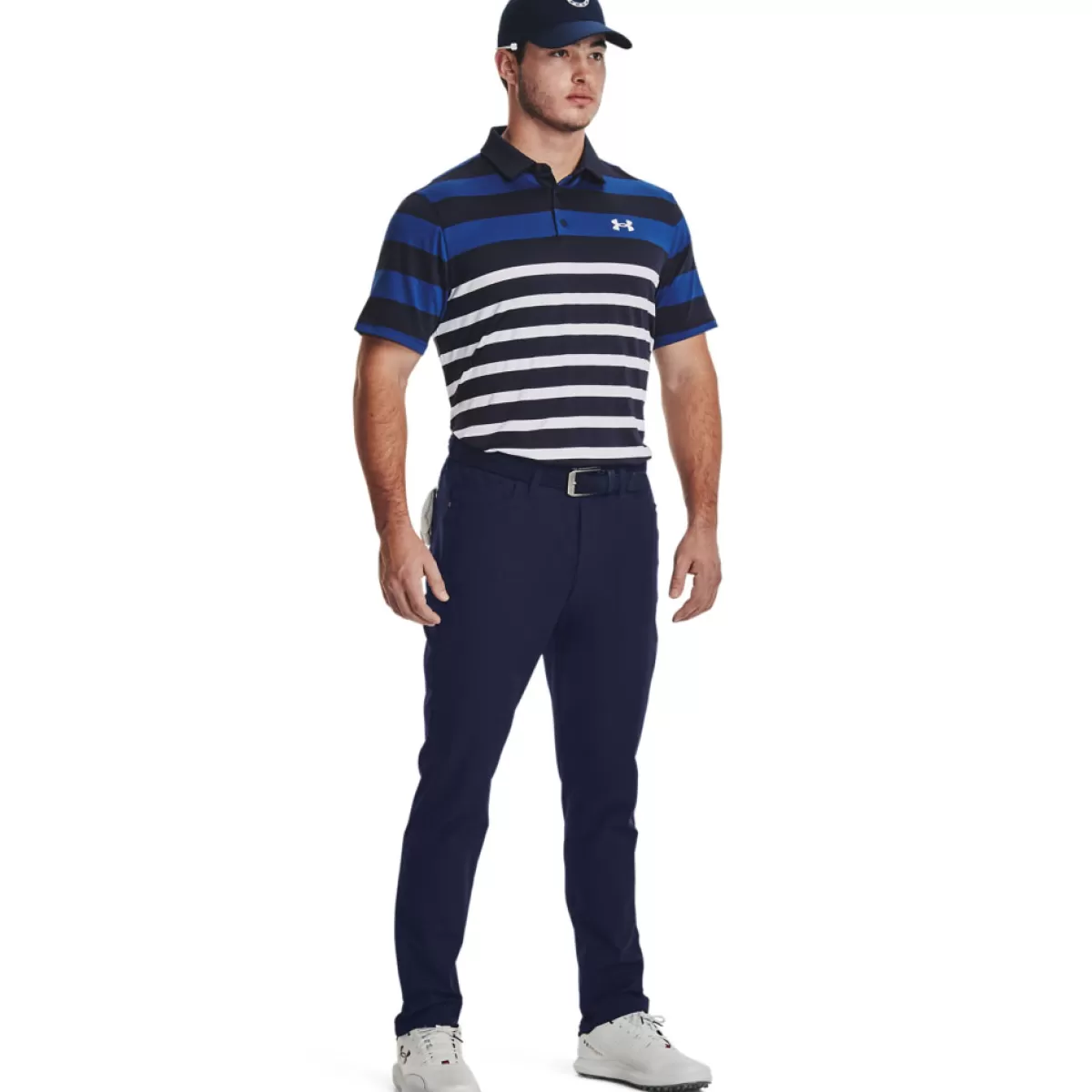 Flash Sale Men's Playoff 3.0 Rugby Yd Stripe Golf Polo Shirt Men Men's Golf Polo Shirts
