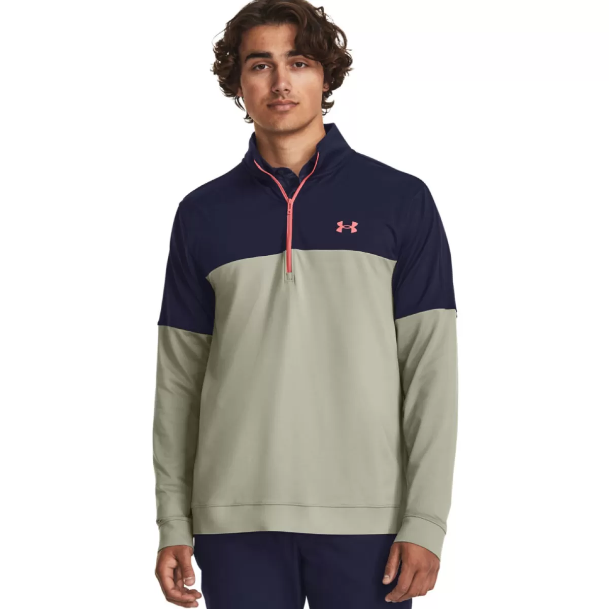 Discount Men's Storm Half Zip Golf Mid Layer Men Men's Golf Sweaters
