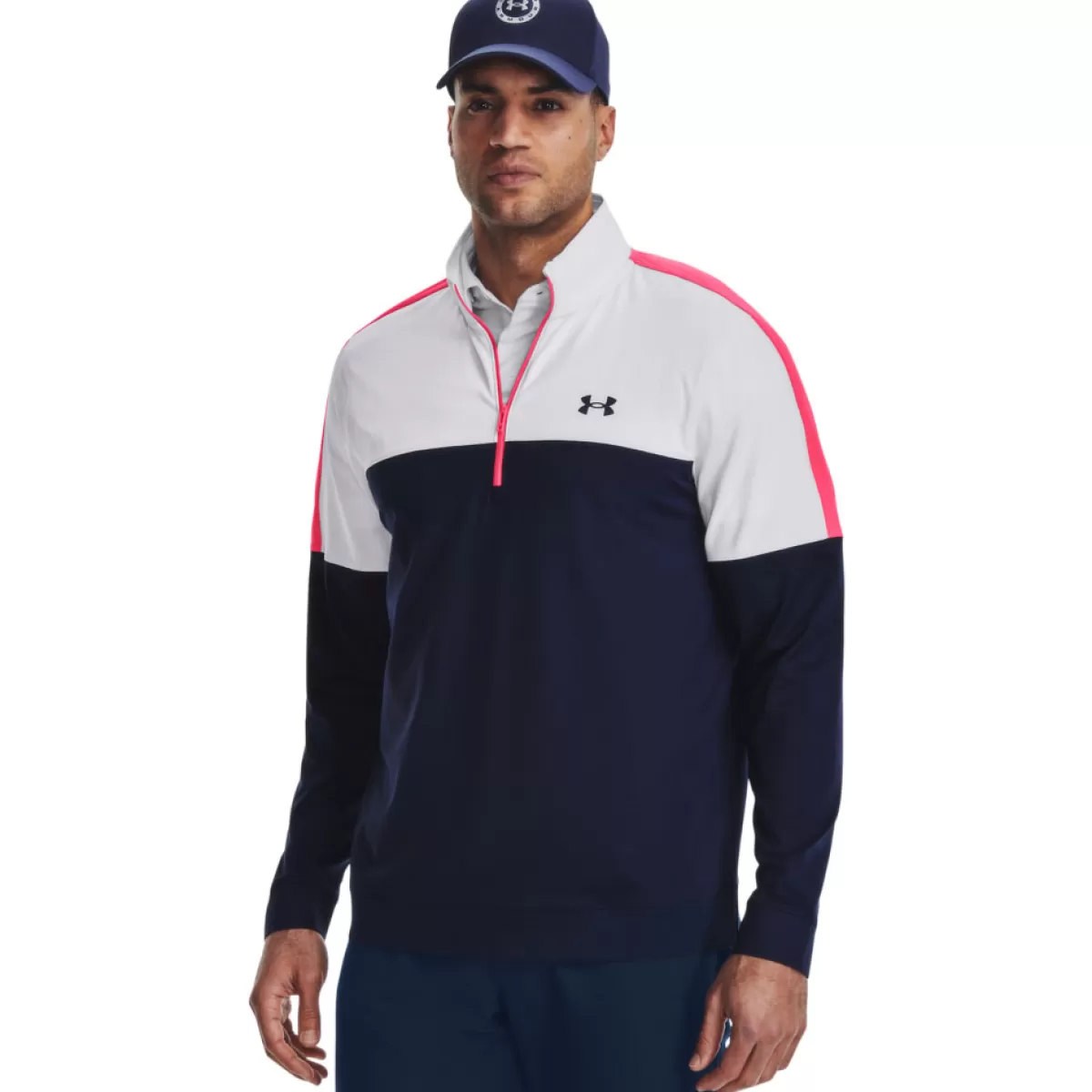 Clearance Men's Storm Half Zip Golf Mid Layer Men Men's Golf Sweaters
