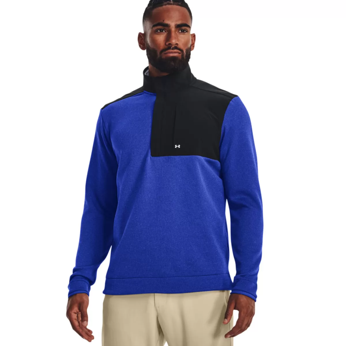 Best Men's Storm Sweaterfleece Half Zip Golf Midlayer Men Men's Golf Sweaters