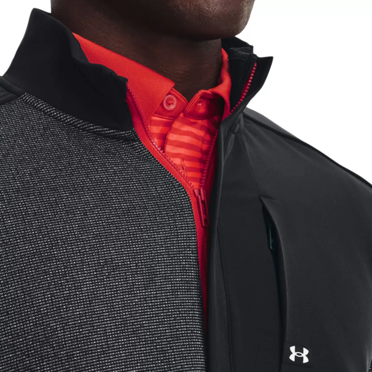 Best Men's Storm Sweaterfleece Half Zip Golf Midlayer Men Men's Golf Sweaters